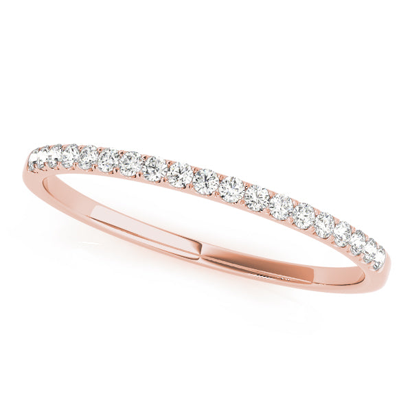 "Emeline" Diamond Wedding Band