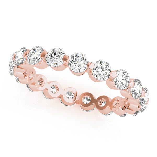 "Genevieve" Diamond Wedding Band