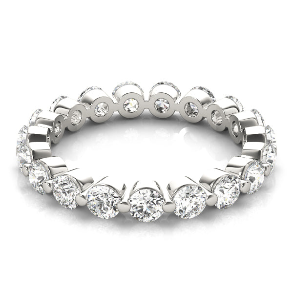 "Genevieve" Diamond Wedding Band