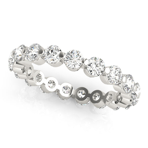 "Genevieve" Diamond Wedding Band