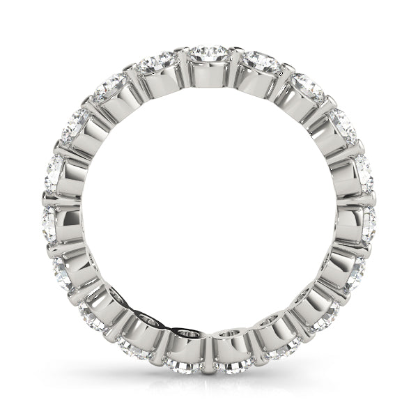 "Genevieve" Diamond Wedding Band