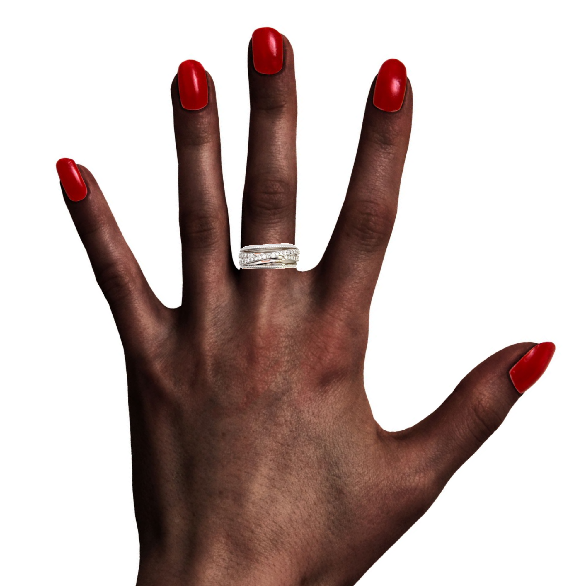 Crossroads Diamond Fashion Ring