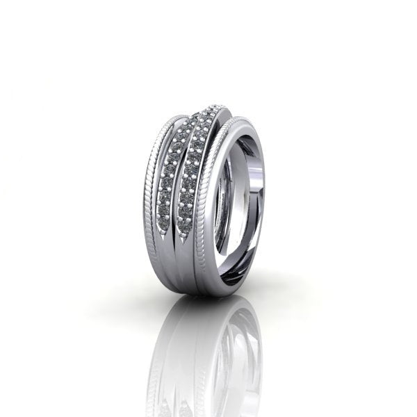 Crossroads Diamond Fashion Ring