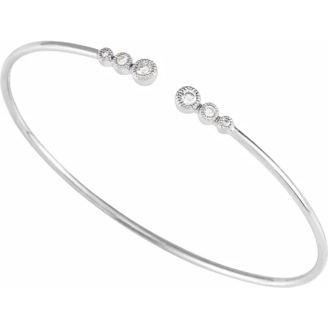 Diamond Bangle Bracelet