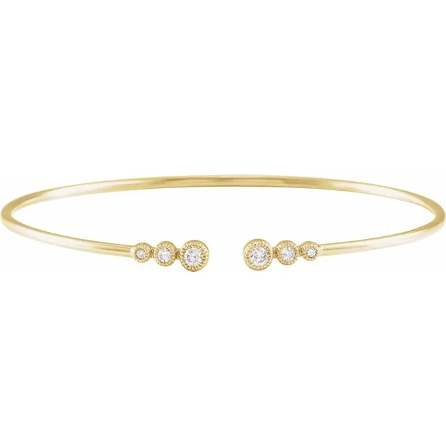 Diamond Bangle Bracelet