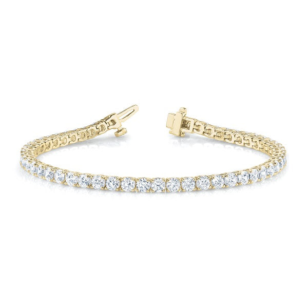 Natural Diamond Tennis Bracelet