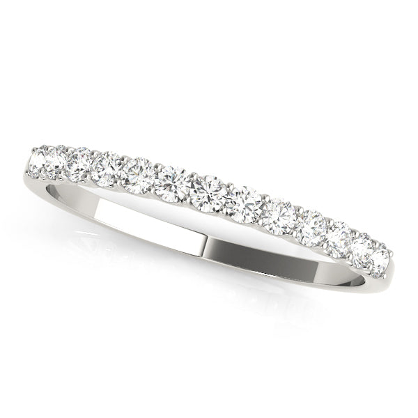 "Stacey" Shared Prong Diamond Band 1/5ctw.