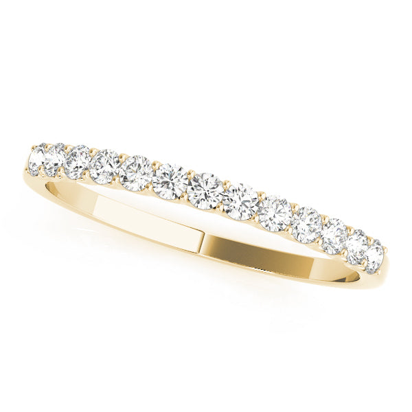 "Stacey" Shared Prong Diamond Band 1/5ctw.