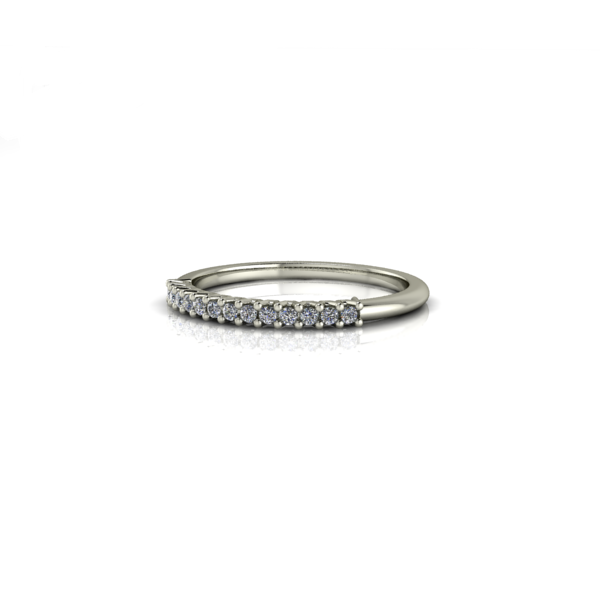 "Stacey" Shared Prong Diamond Band 1/5ctw.