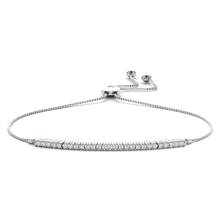 Diamond Bolo Bracelet