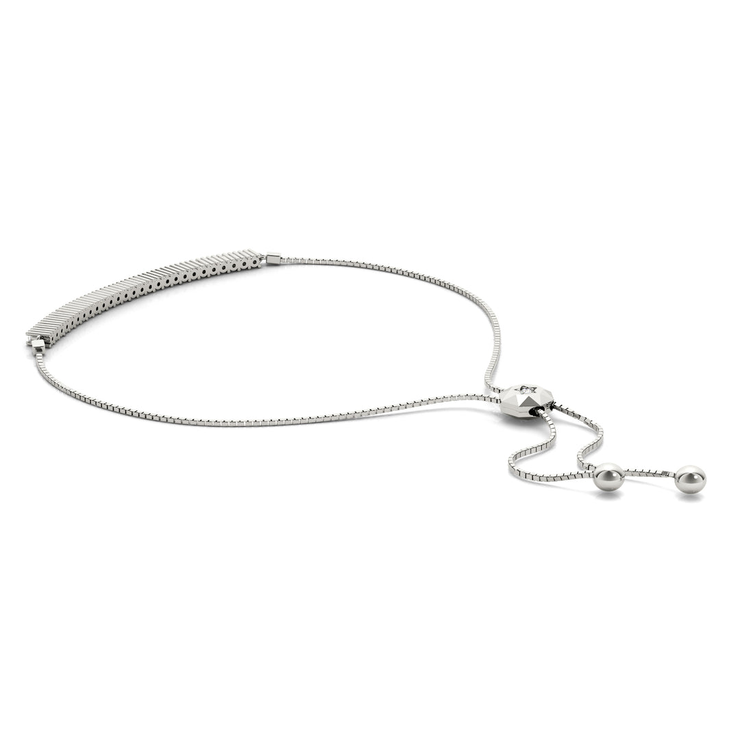 Diamond Bolo Bracelet