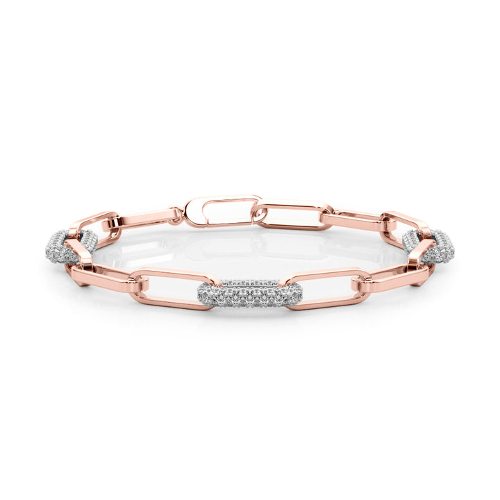 Diamond Eternity Link Bracelet