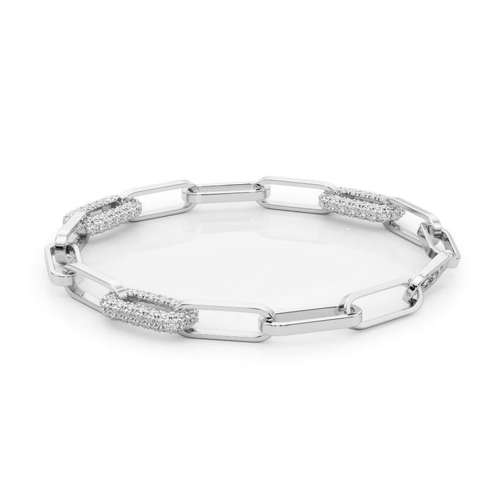 Diamond Eternity Link Bracelet