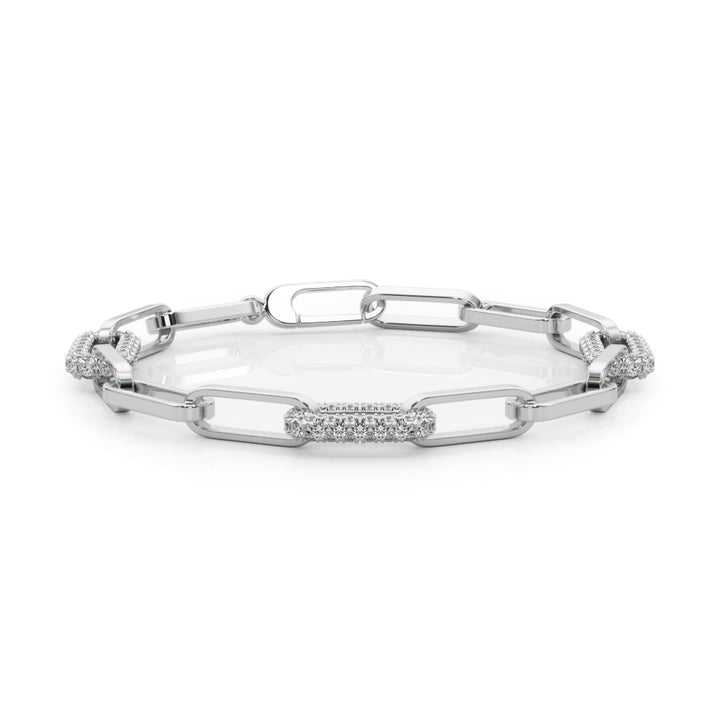 Diamond Eternity Link Bracelet