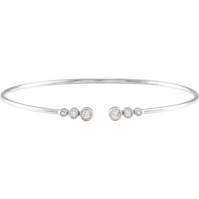 Diamond Bangle Bracelet