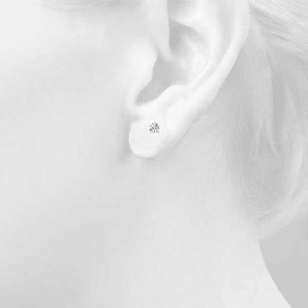 Round Brilliant Martini Set Diamond Studs 1/3ctw.