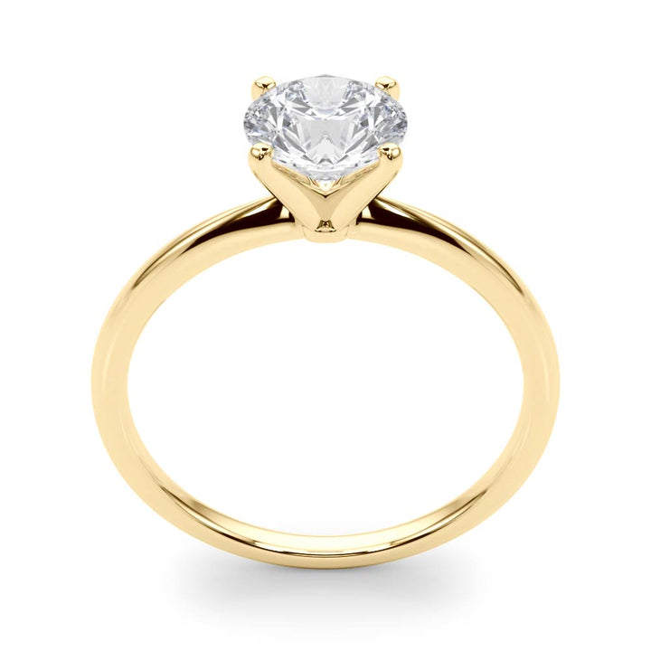 "Town &amp; Country" Solitaire Engagement Ring