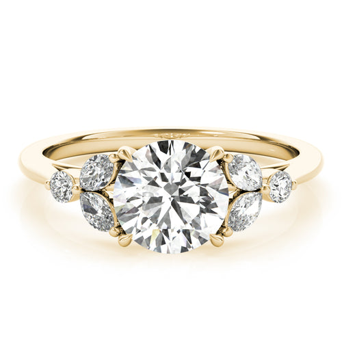 "Flora" Cluster Style Engagement Ring