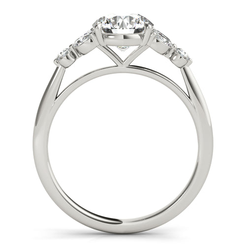 "Flora" Cluster Style Engagement Ring