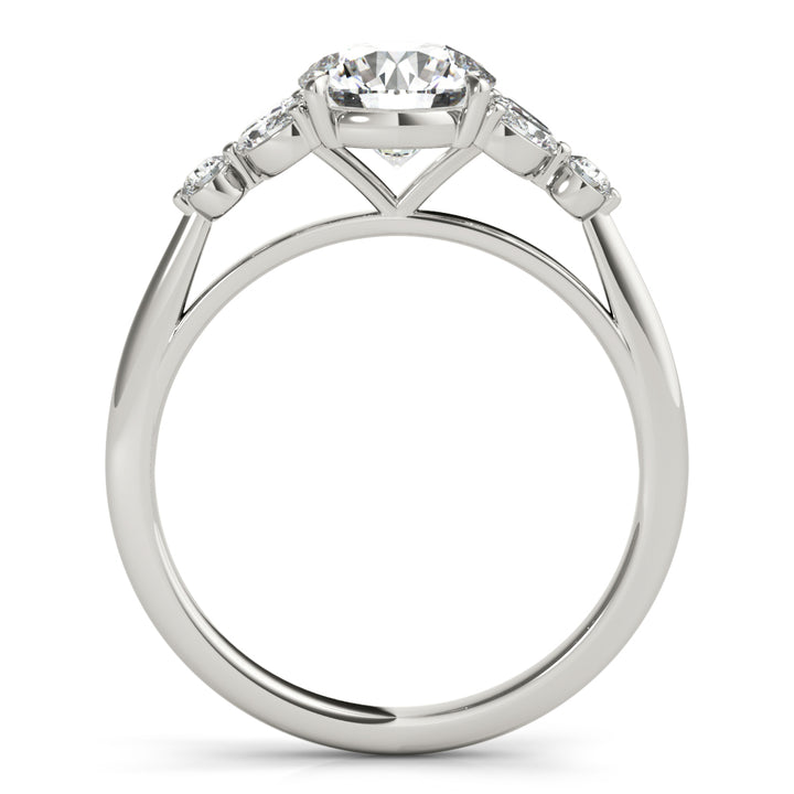 "Flora" Cluster Style Engagement Ring