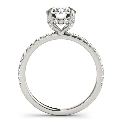 "Rebecca" Hidden Halo Engagement Ring